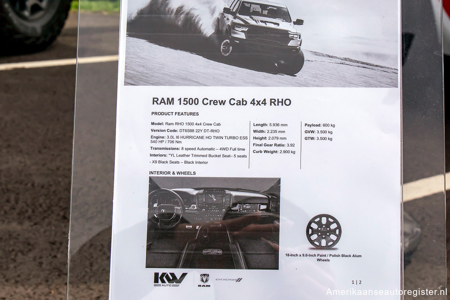 Dodge Ram Series 1500 uit 2025